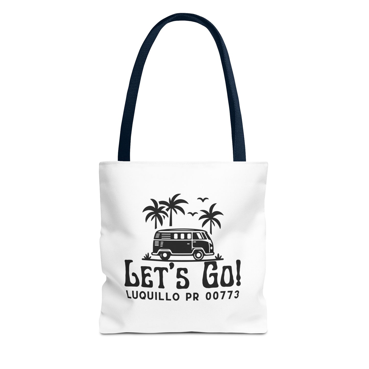 Let's Go Luquillo Tote Bag