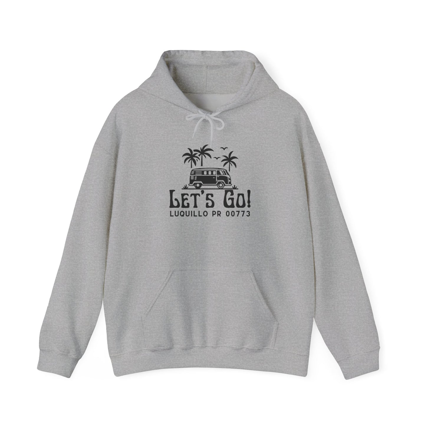 Let's Go Luquillo Hooded Sweatshirt