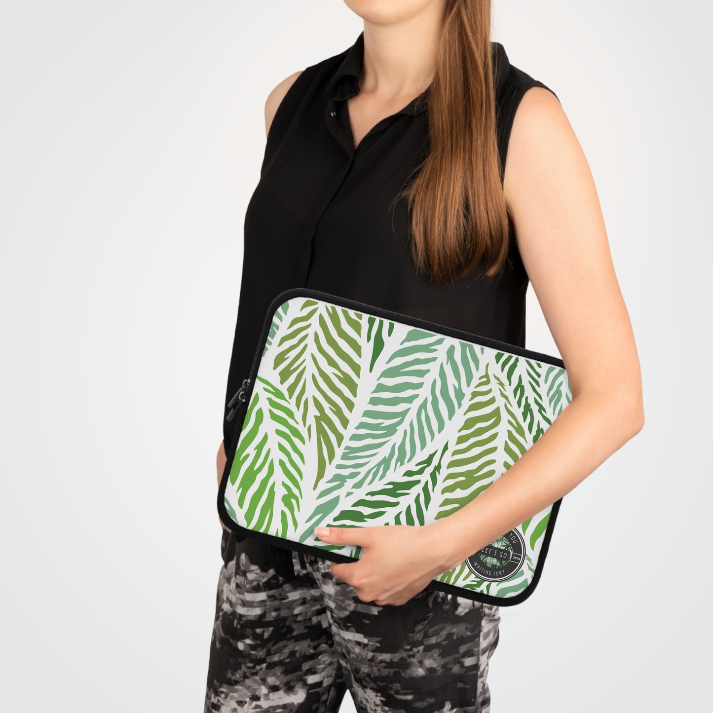 Tropical Leaf Laptop Sleeve