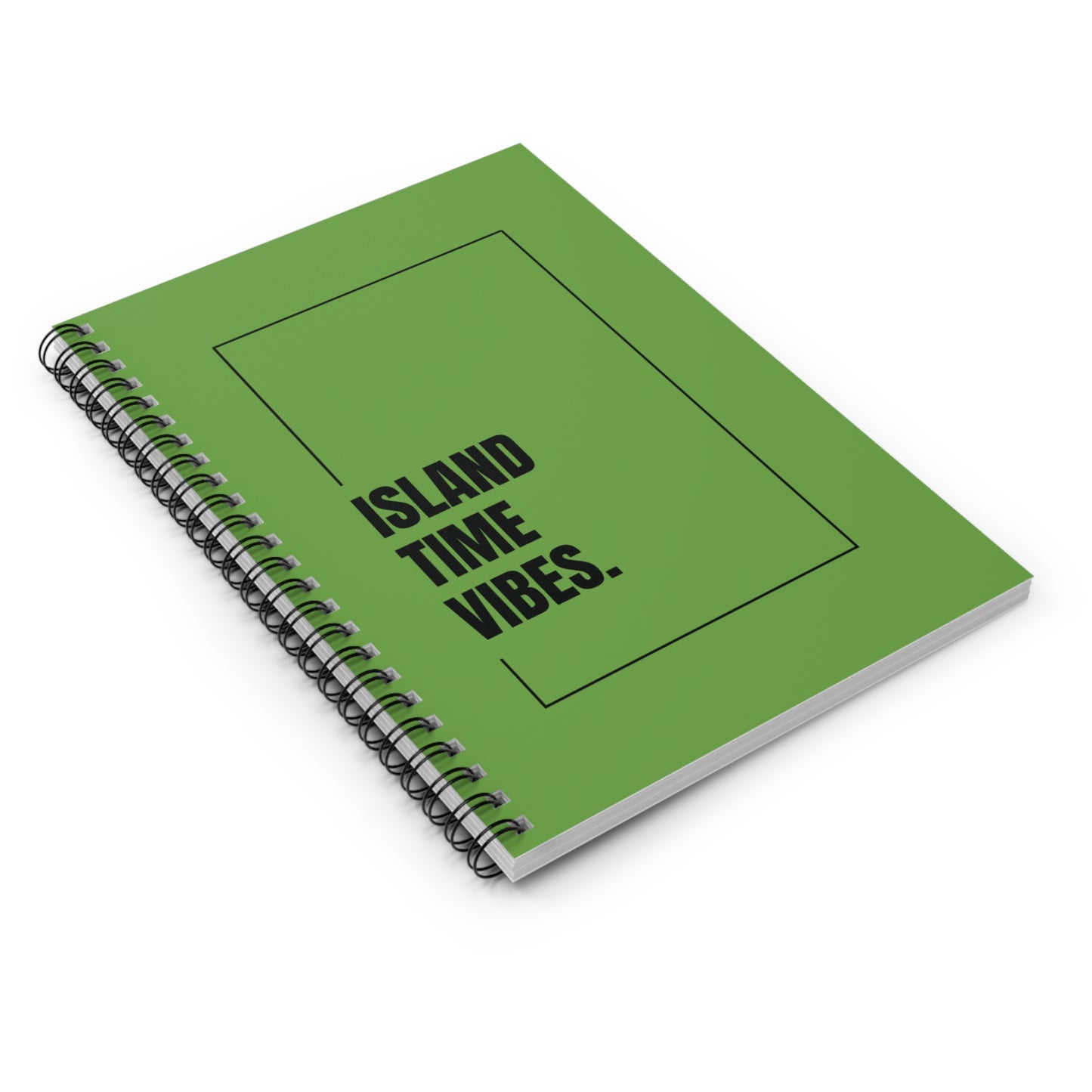 Island Time Vibes Spiral Notebook