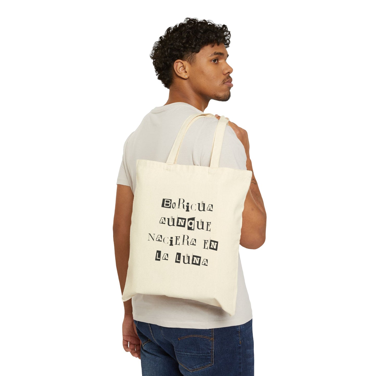 Boricua En La Luna Tote Bag