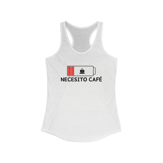 Necesito Café Woman Tank Top