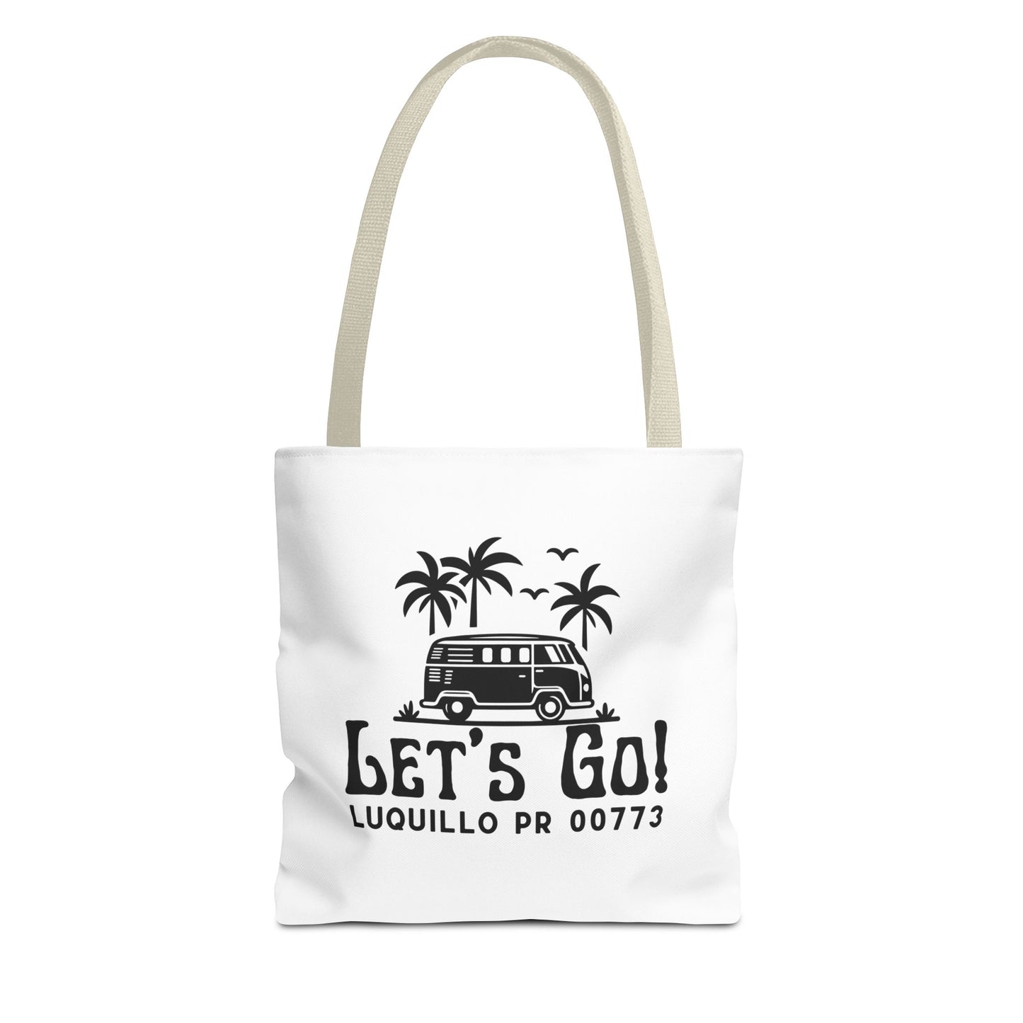 Let's Go Luquillo Tote Bag
