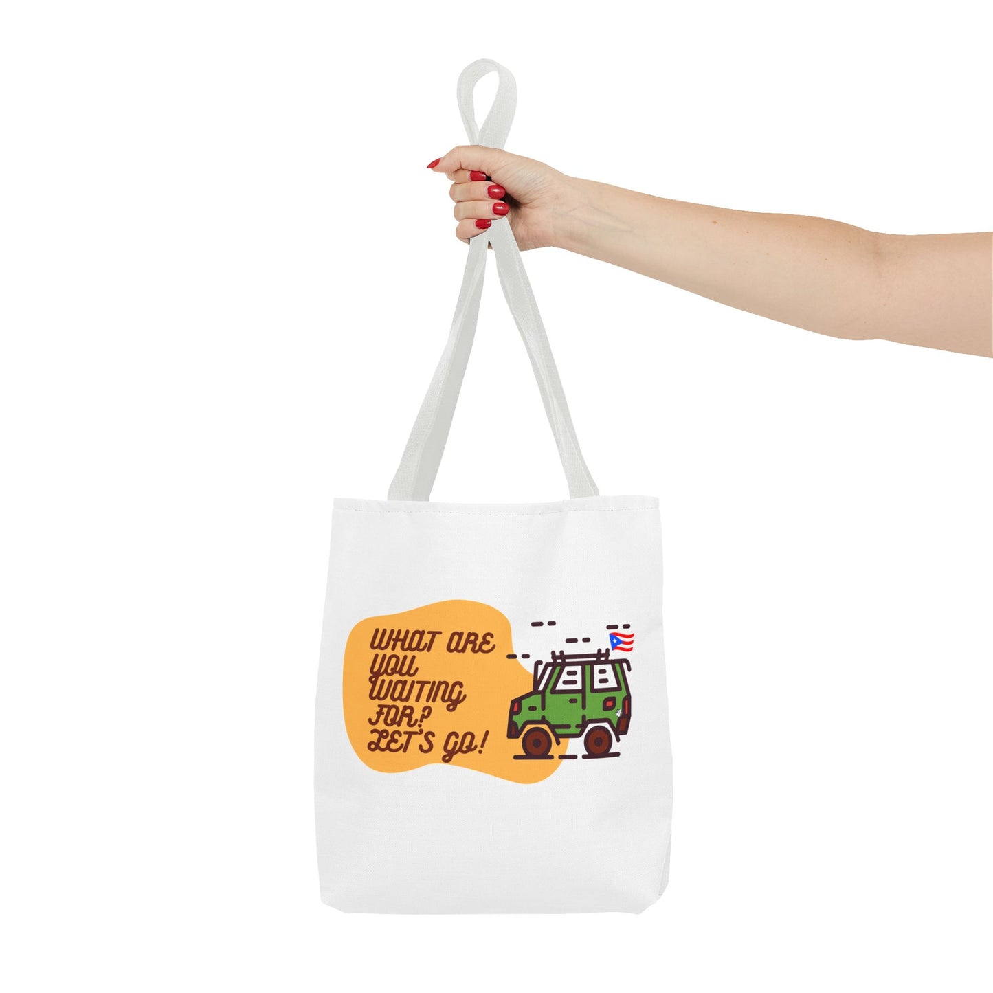 Let's Go Adventure Tote Bag