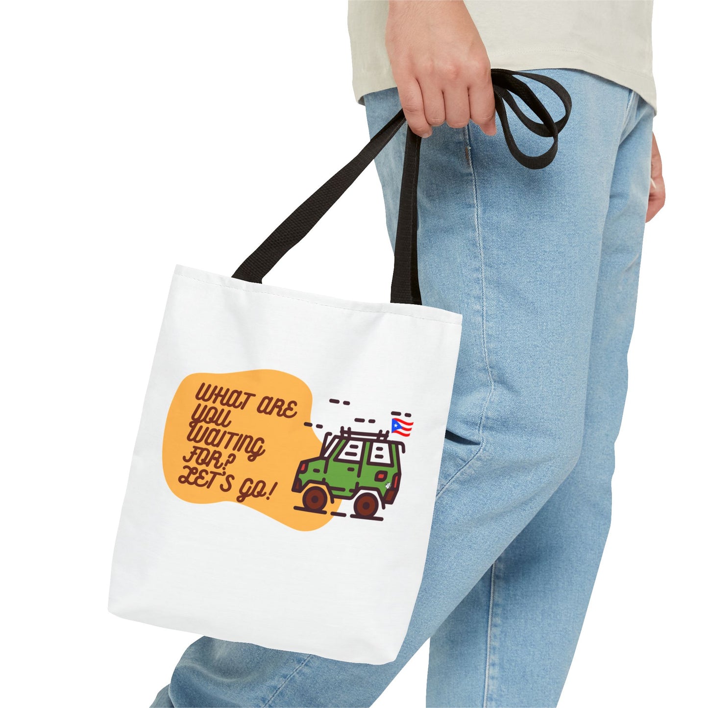 Let's Go Adventure Tote Bag