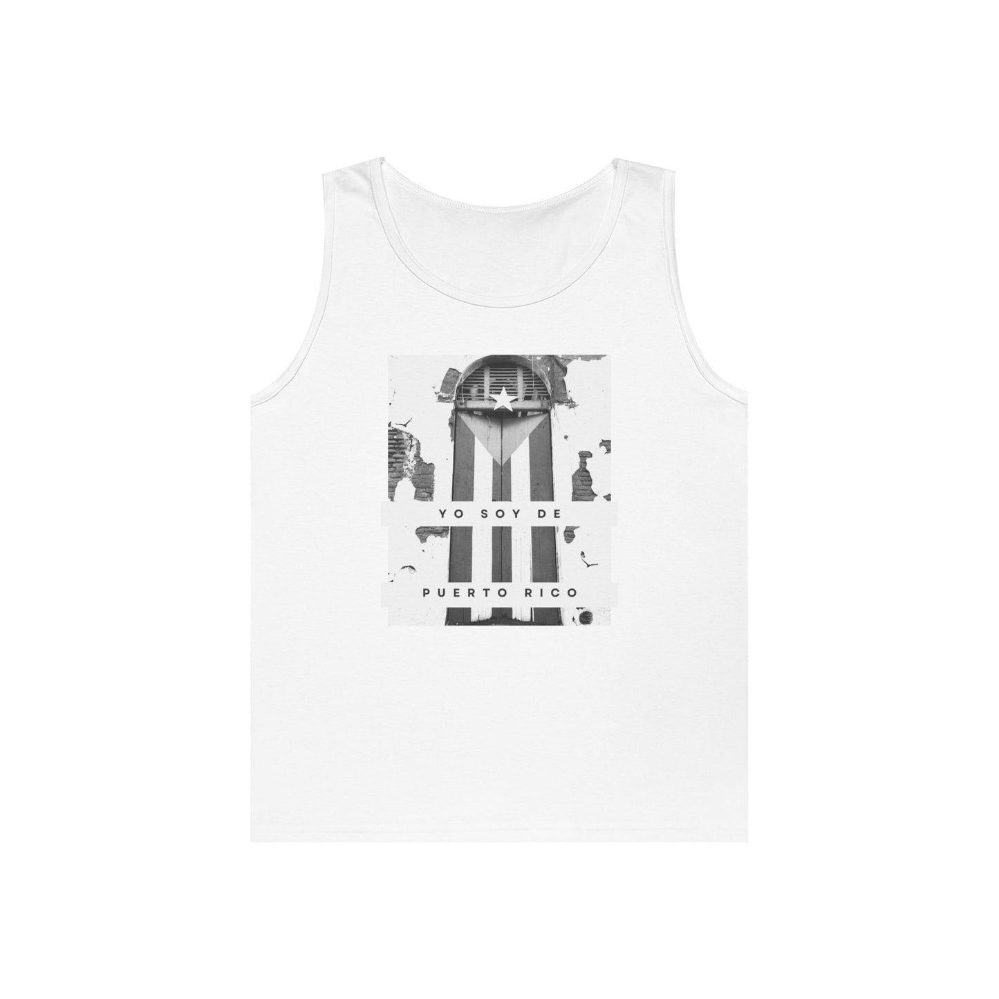 Mens Yo Soy De Puerto Rico Tank Top