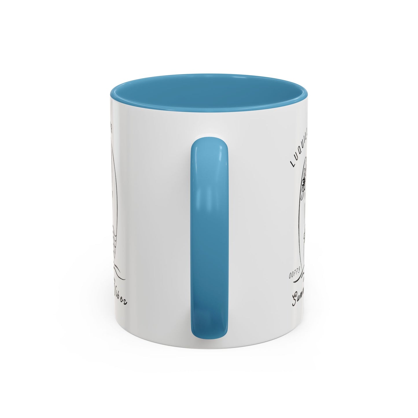 Luquillo Summer Vibes Accent Coffee Mug - 11oz