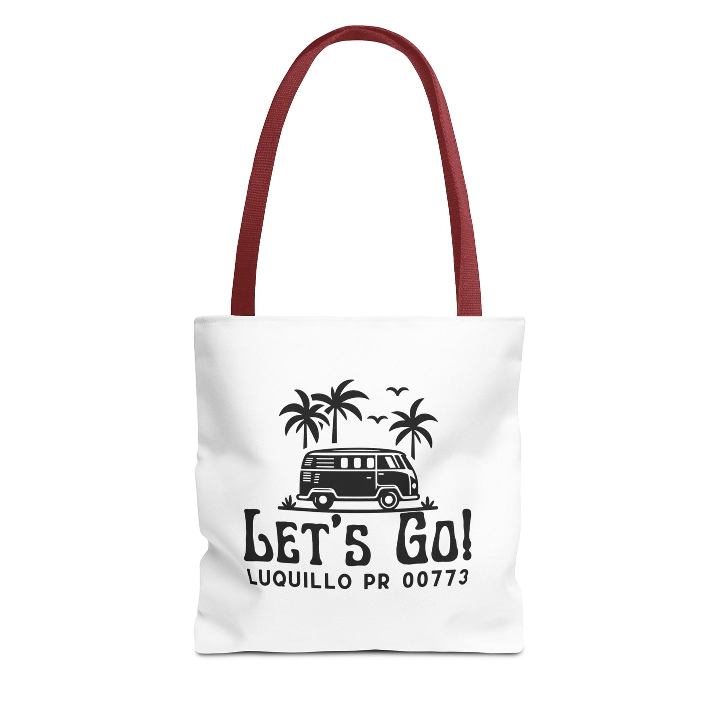 Let's Go Luquillo Tote Bag