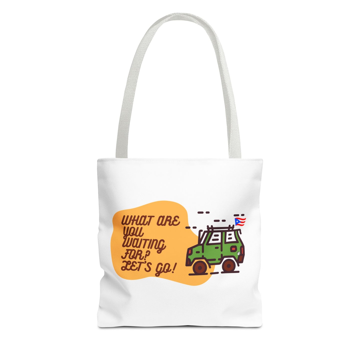 Let's Go Adventure Tote Bag
