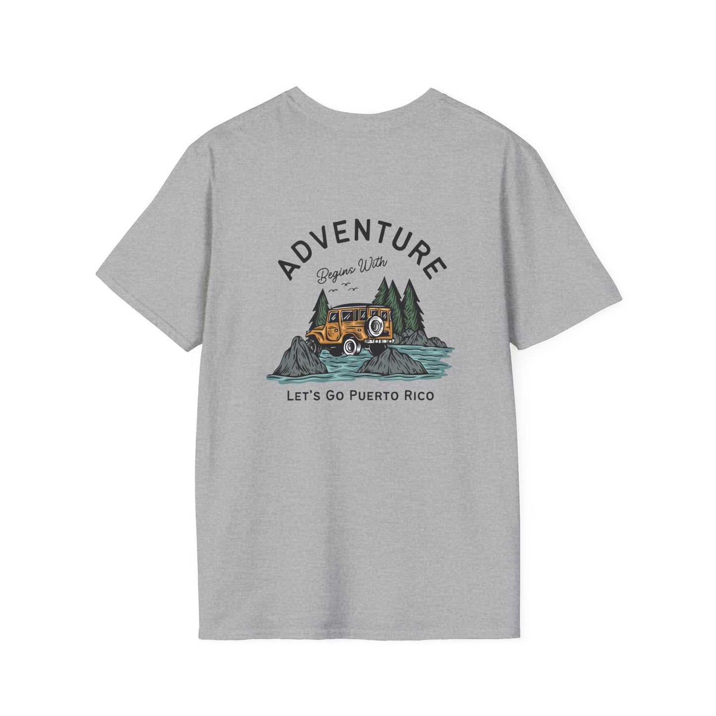 Let's Go Luquillo T-Shirt with Jeep