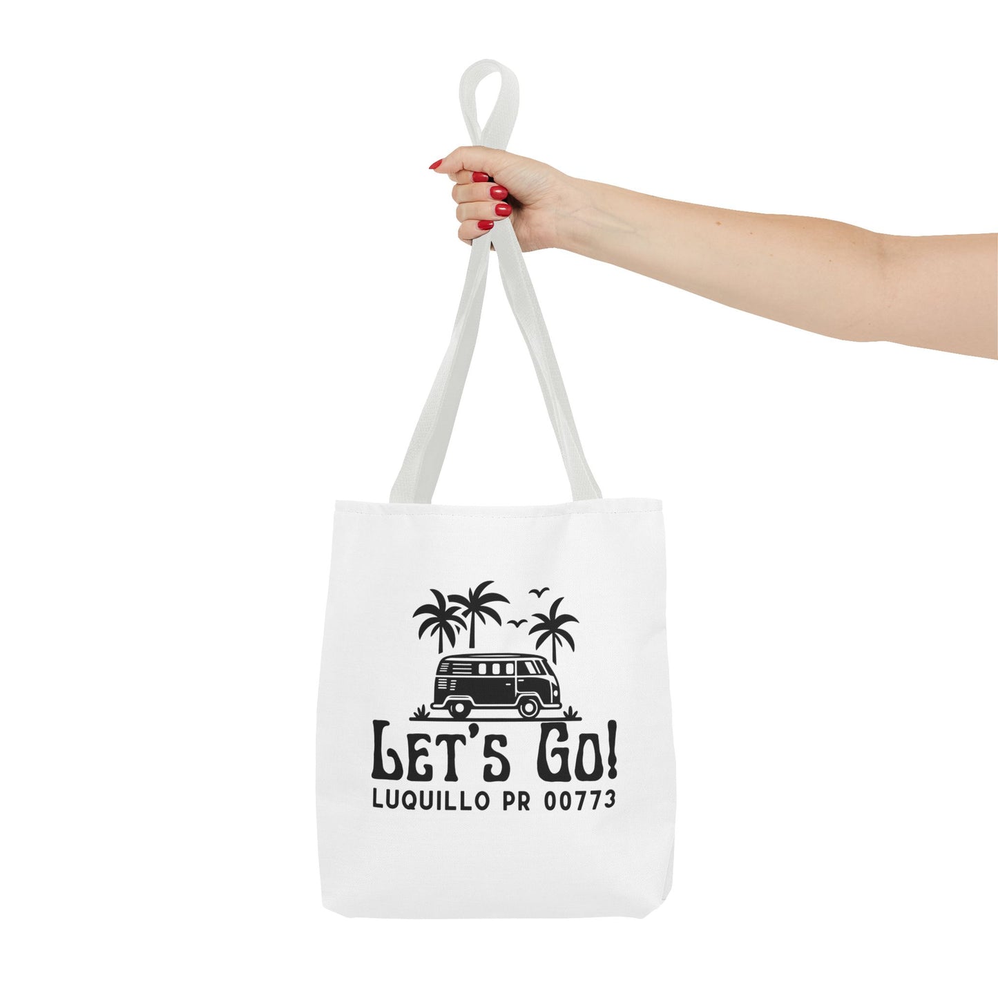 Let's Go Luquillo Tote Bag