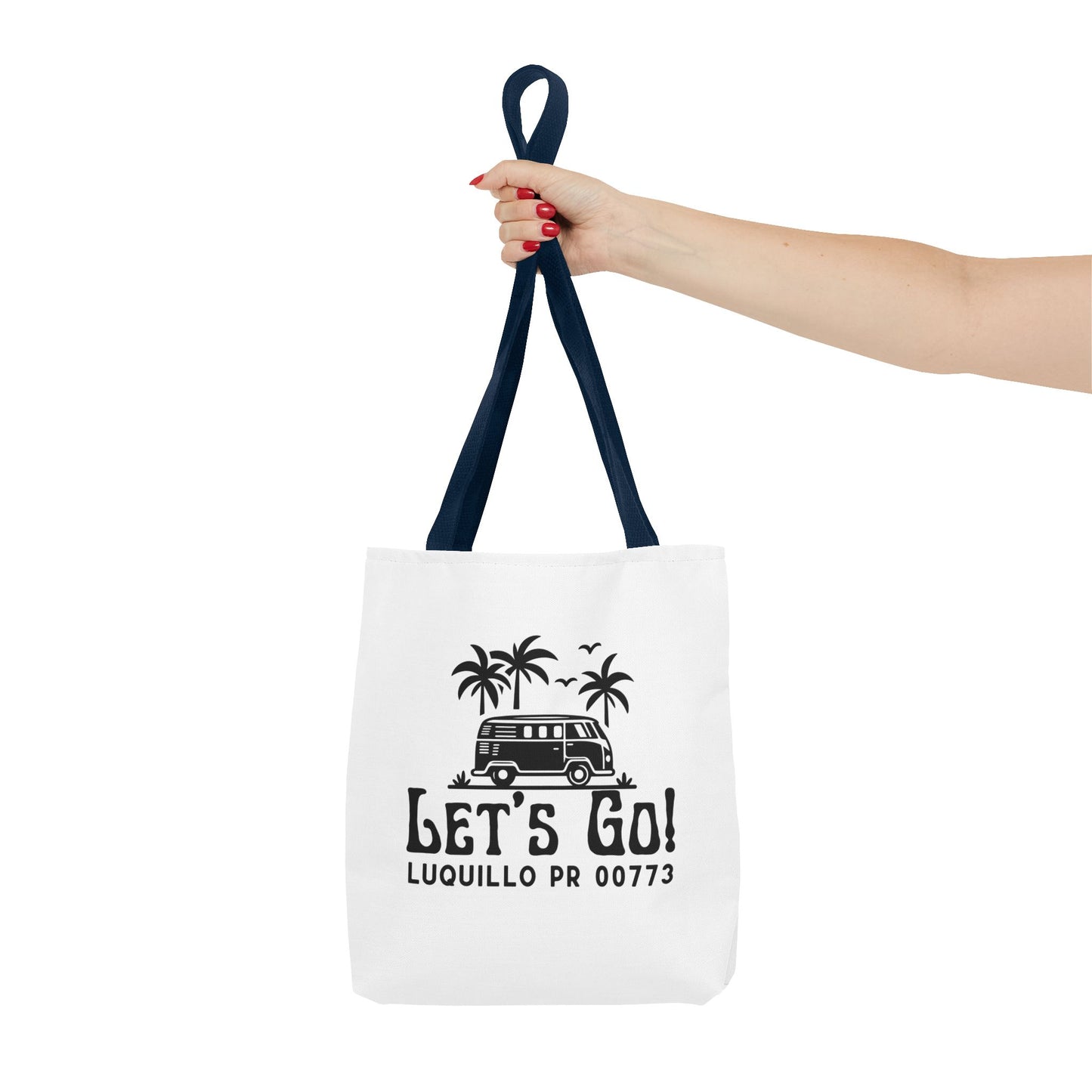 Let's Go Luquillo Tote Bag