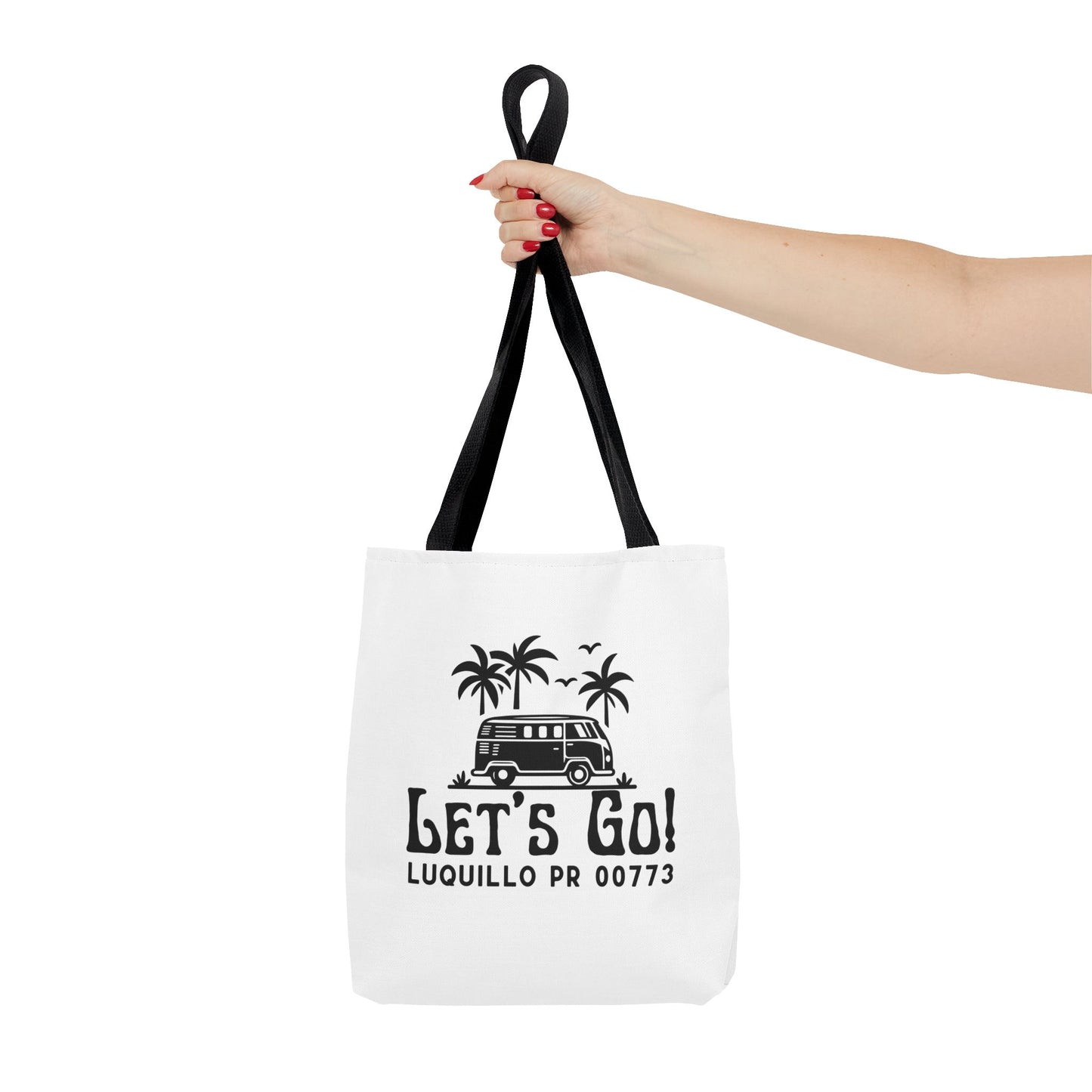 Let's Go Luquillo Tote Bag