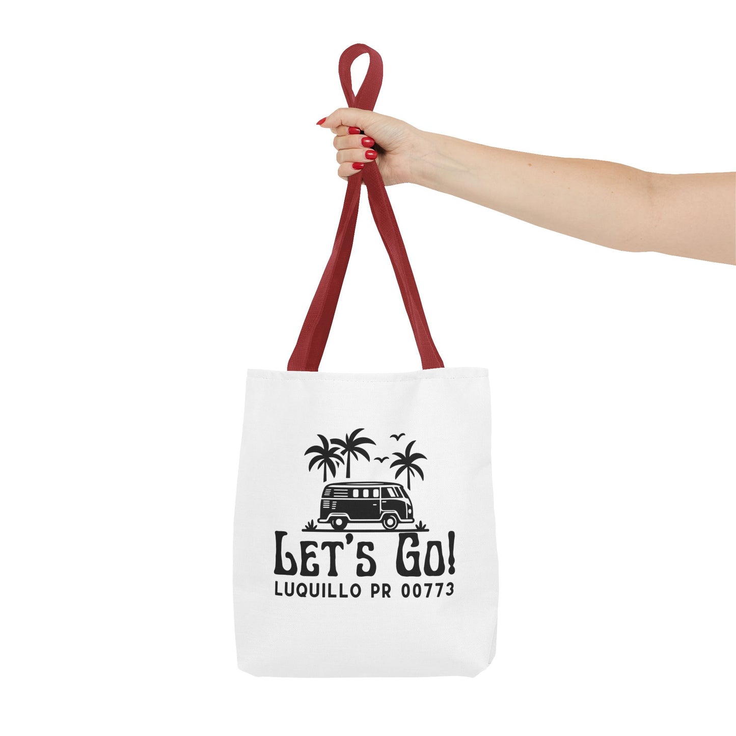 Let's Go Luquillo Tote Bag