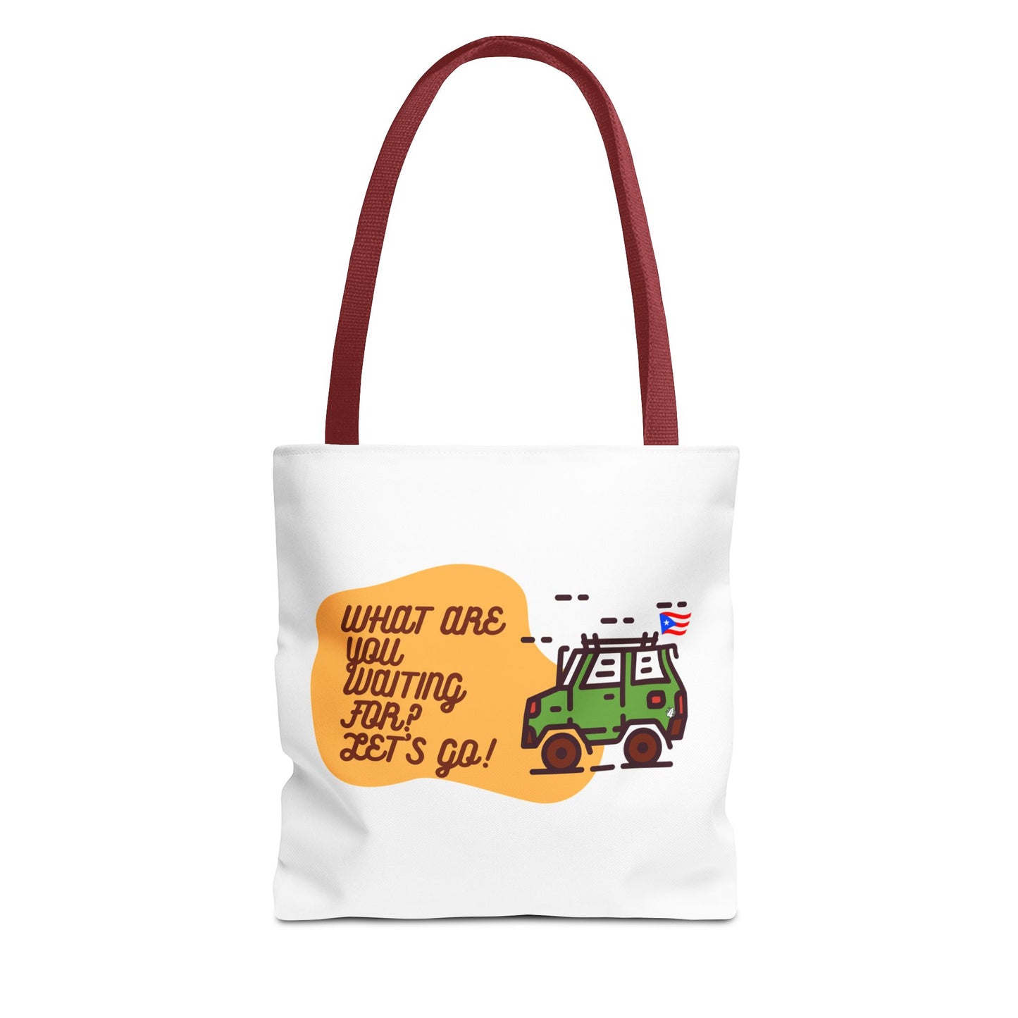 Let's Go Adventure Tote Bag
