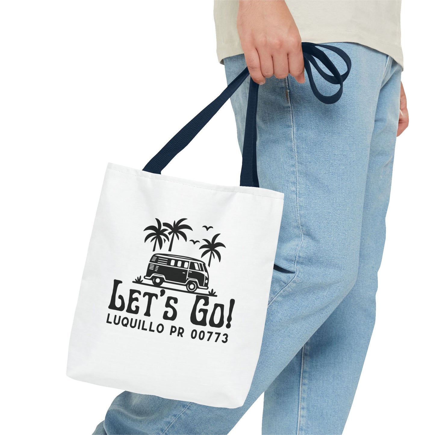Let's Go Luquillo Tote Bag