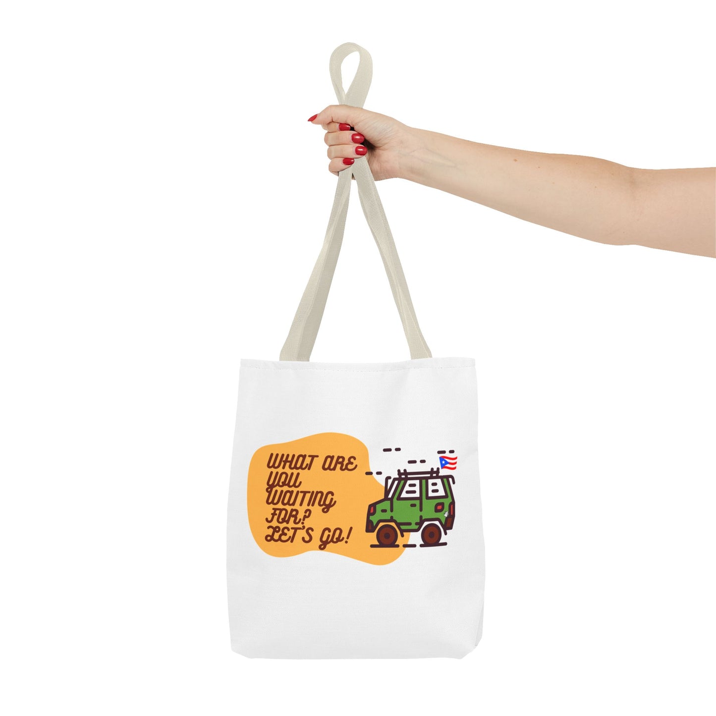 Let's Go Adventure Tote Bag