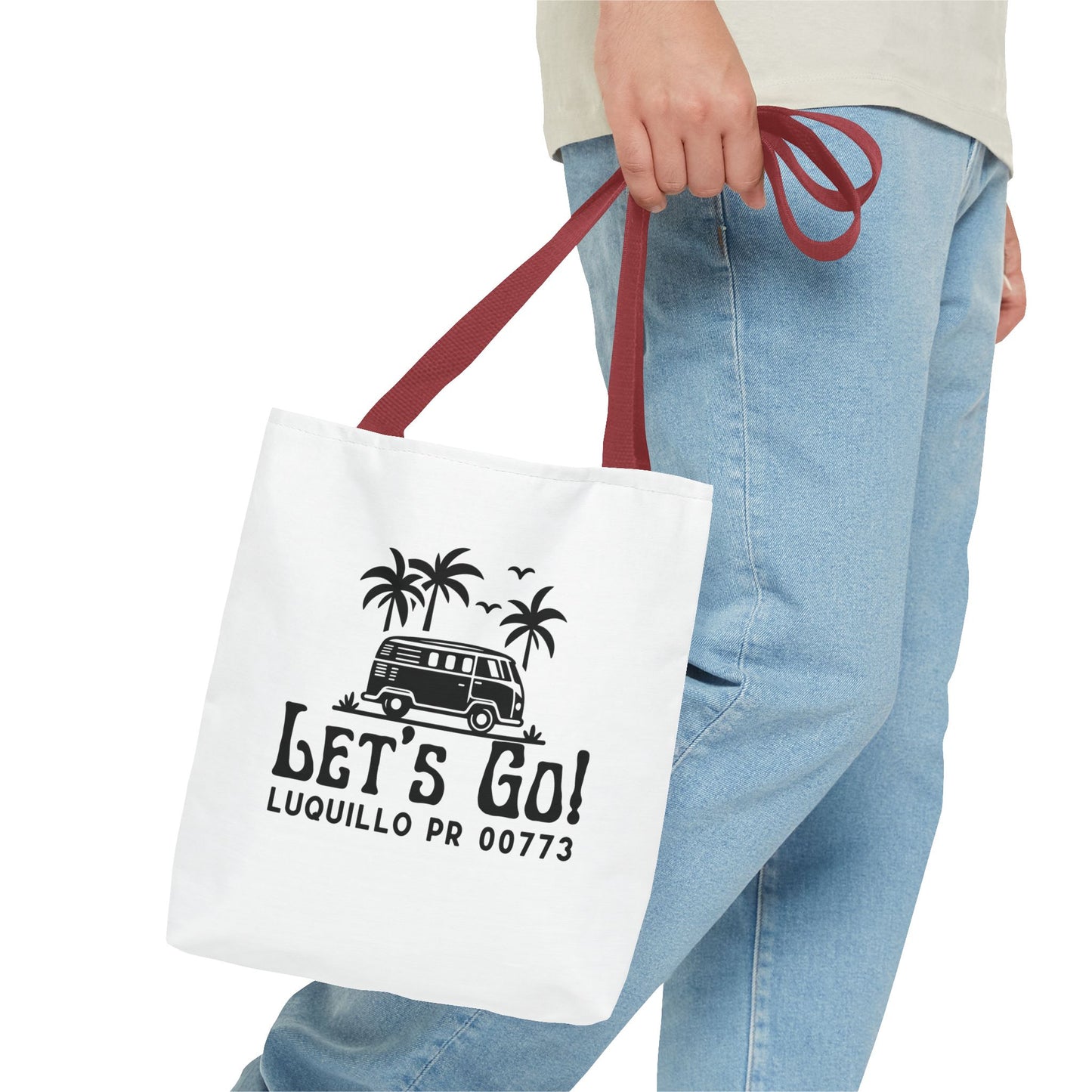Let's Go Luquillo Tote Bag