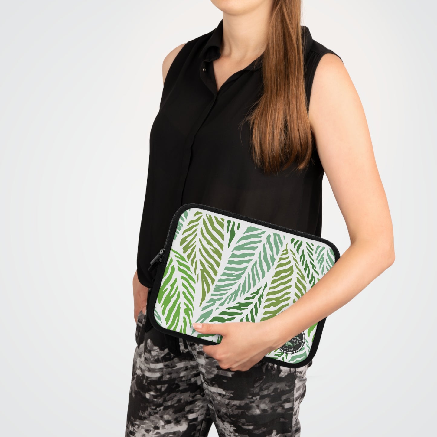 Tropical Leaf Laptop Sleeve