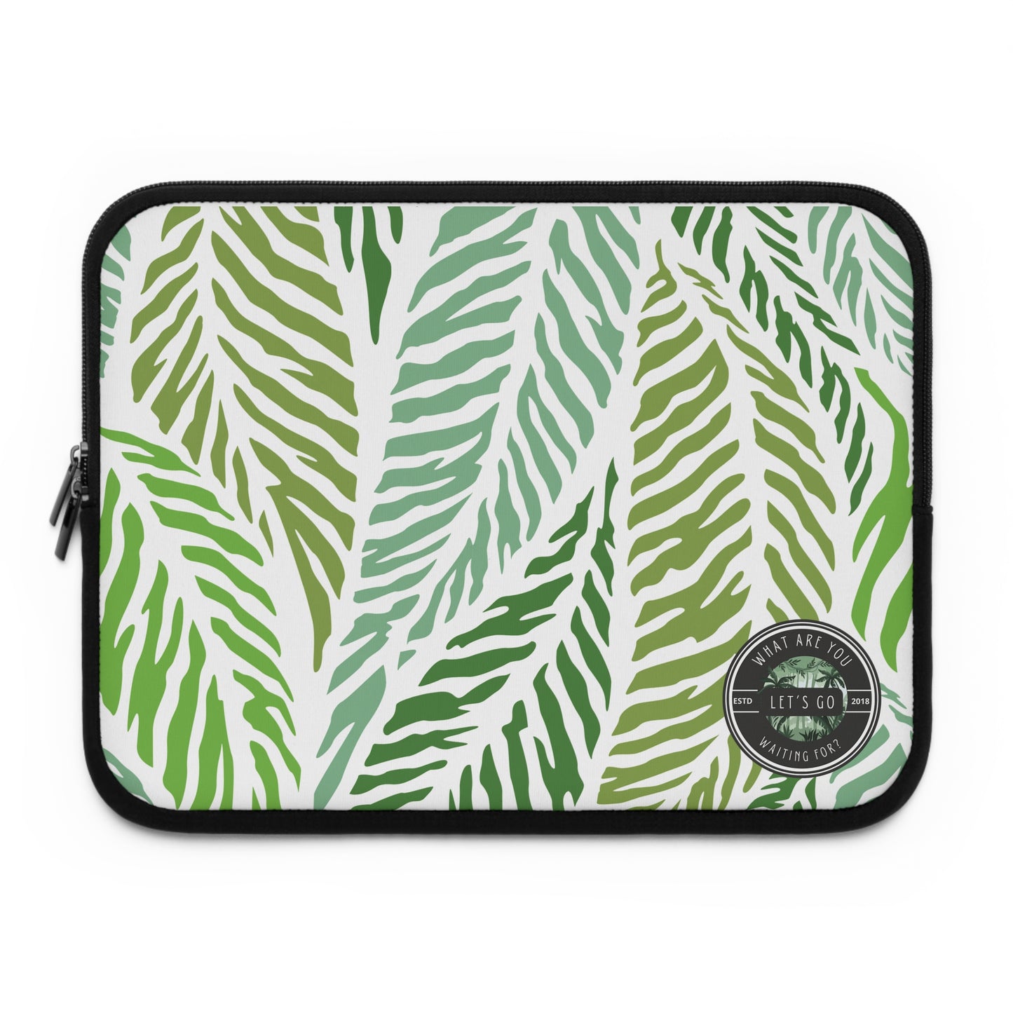 Tropical Leaf Laptop Sleeve