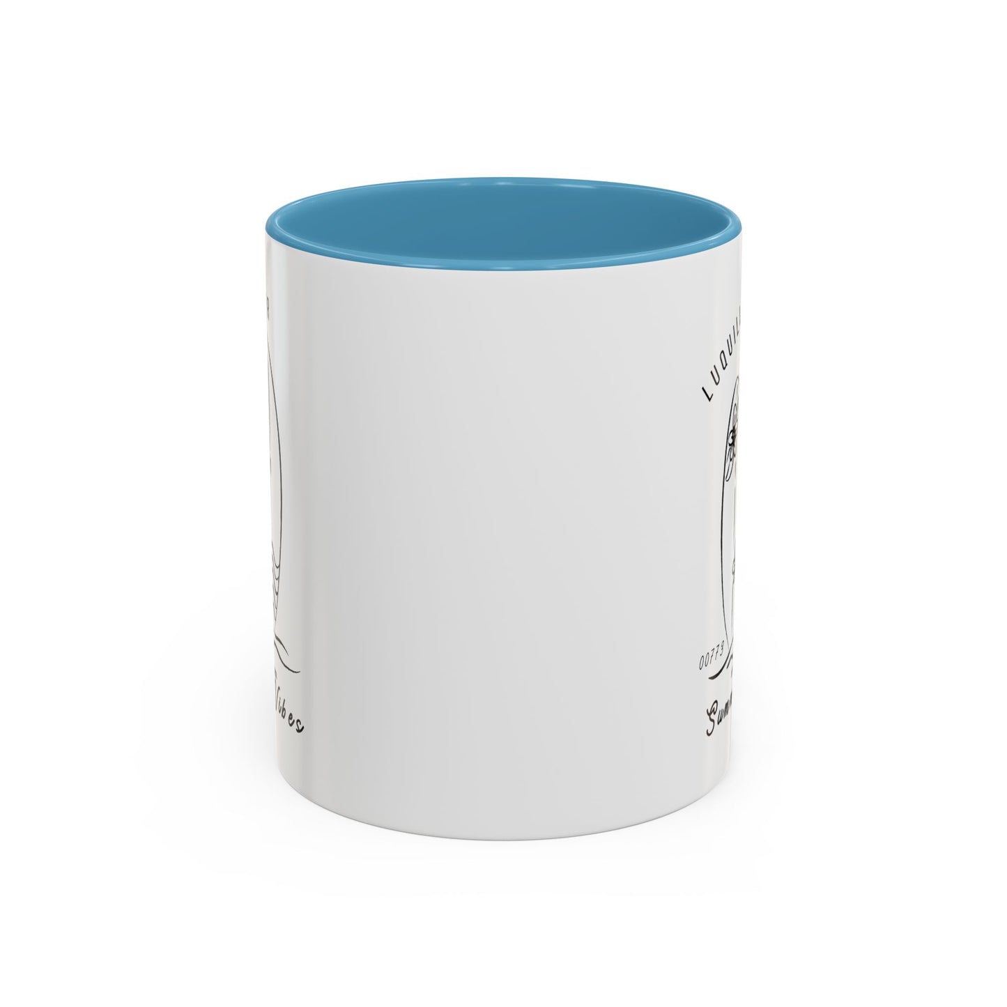 Luquillo Summer Vibes Accent Coffee Mug - 11oz