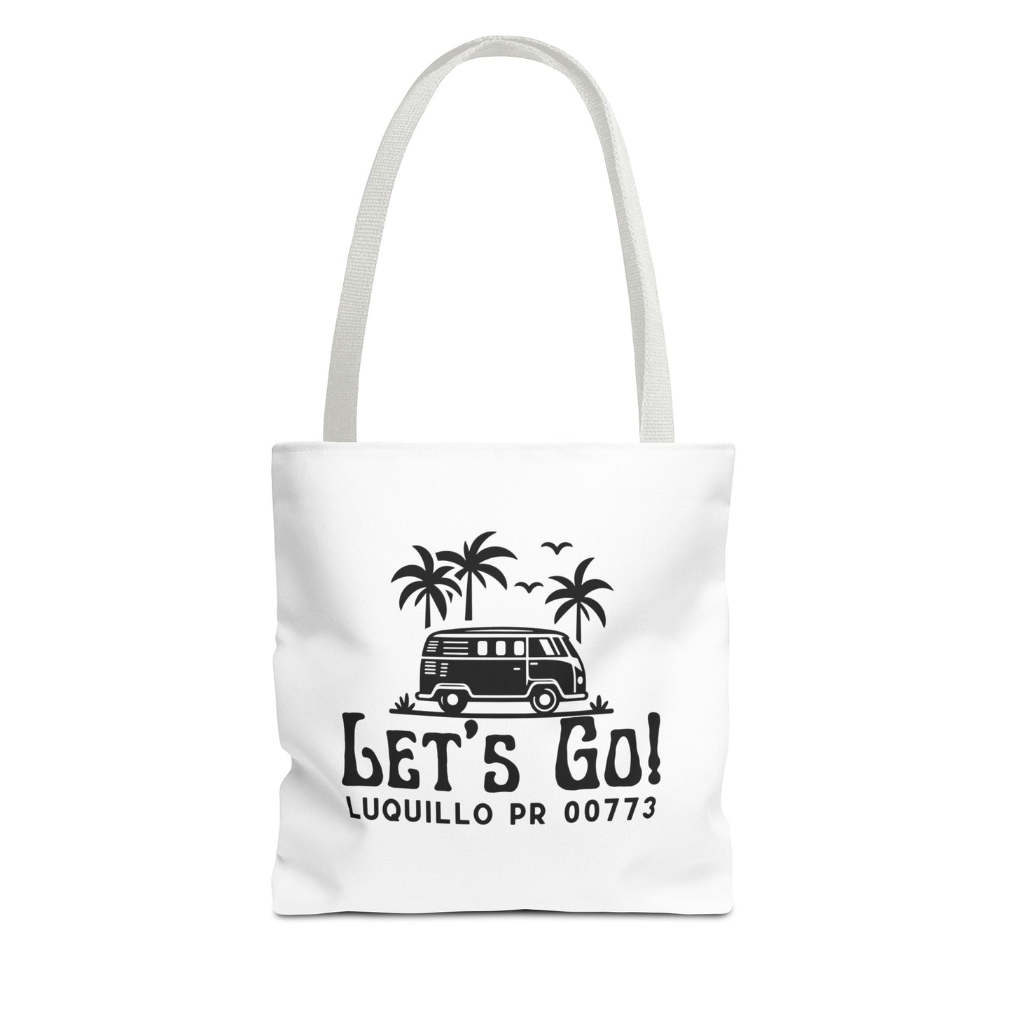 Let's Go Luquillo Tote Bag