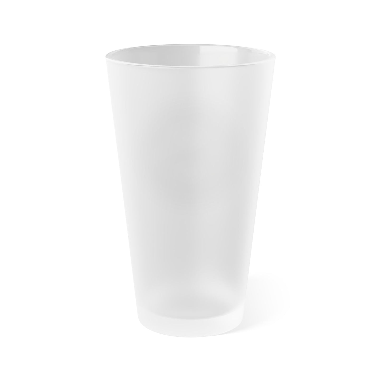 Frosted Let's Go Pint Glass