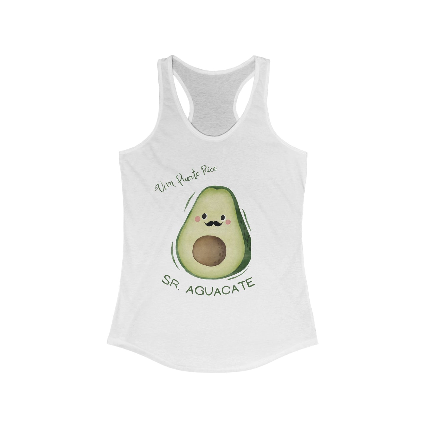 Sr. Avocado Woman Tank Top