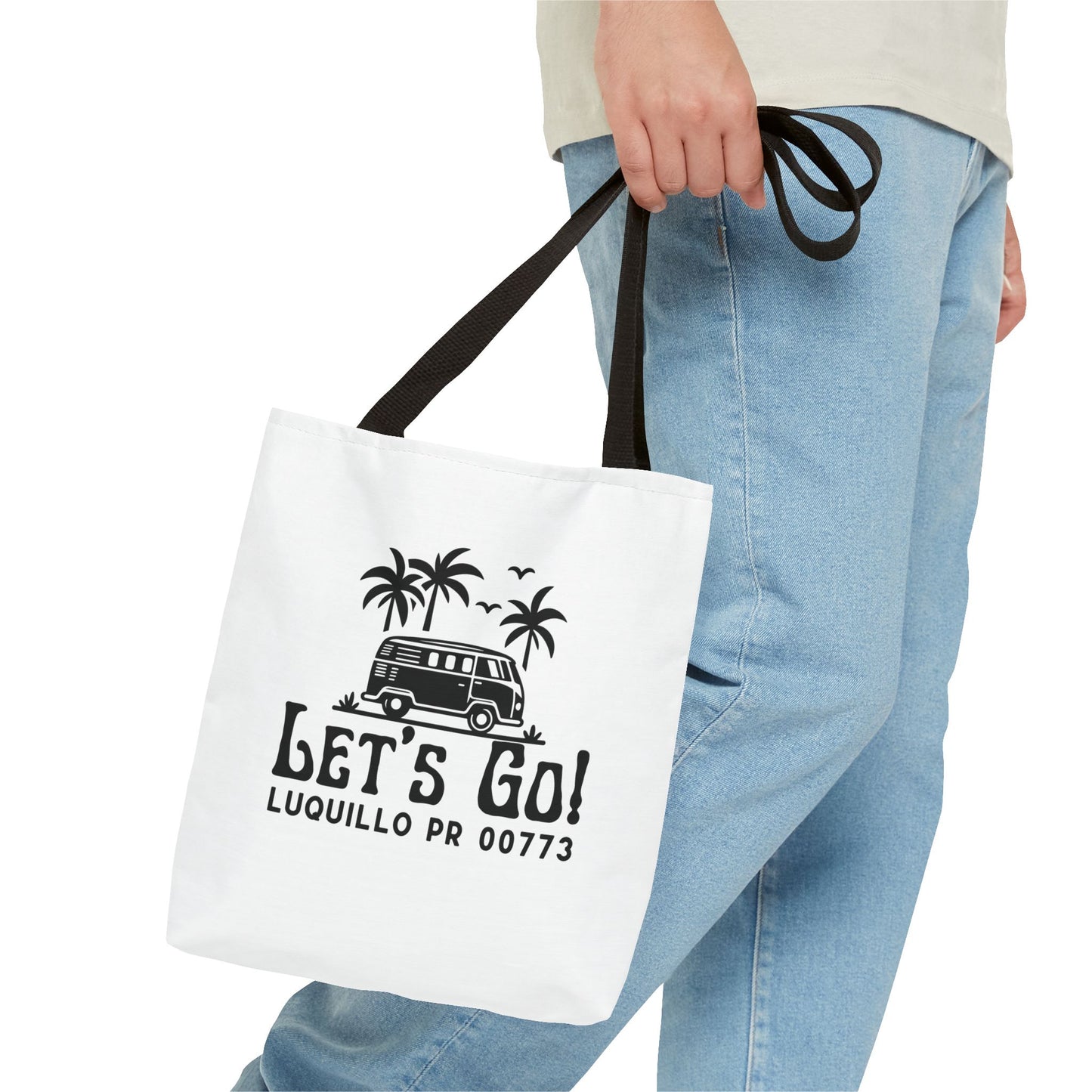 Let's Go Luquillo Tote Bag