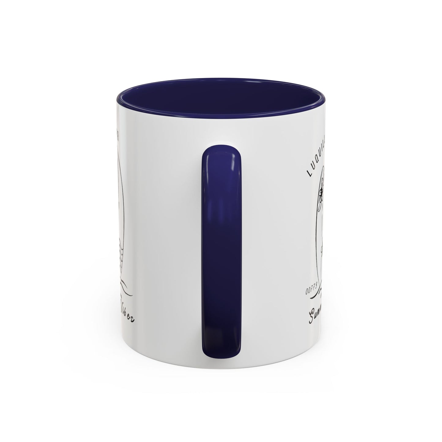 Luquillo Summer Vibes Accent Coffee Mug - 11oz